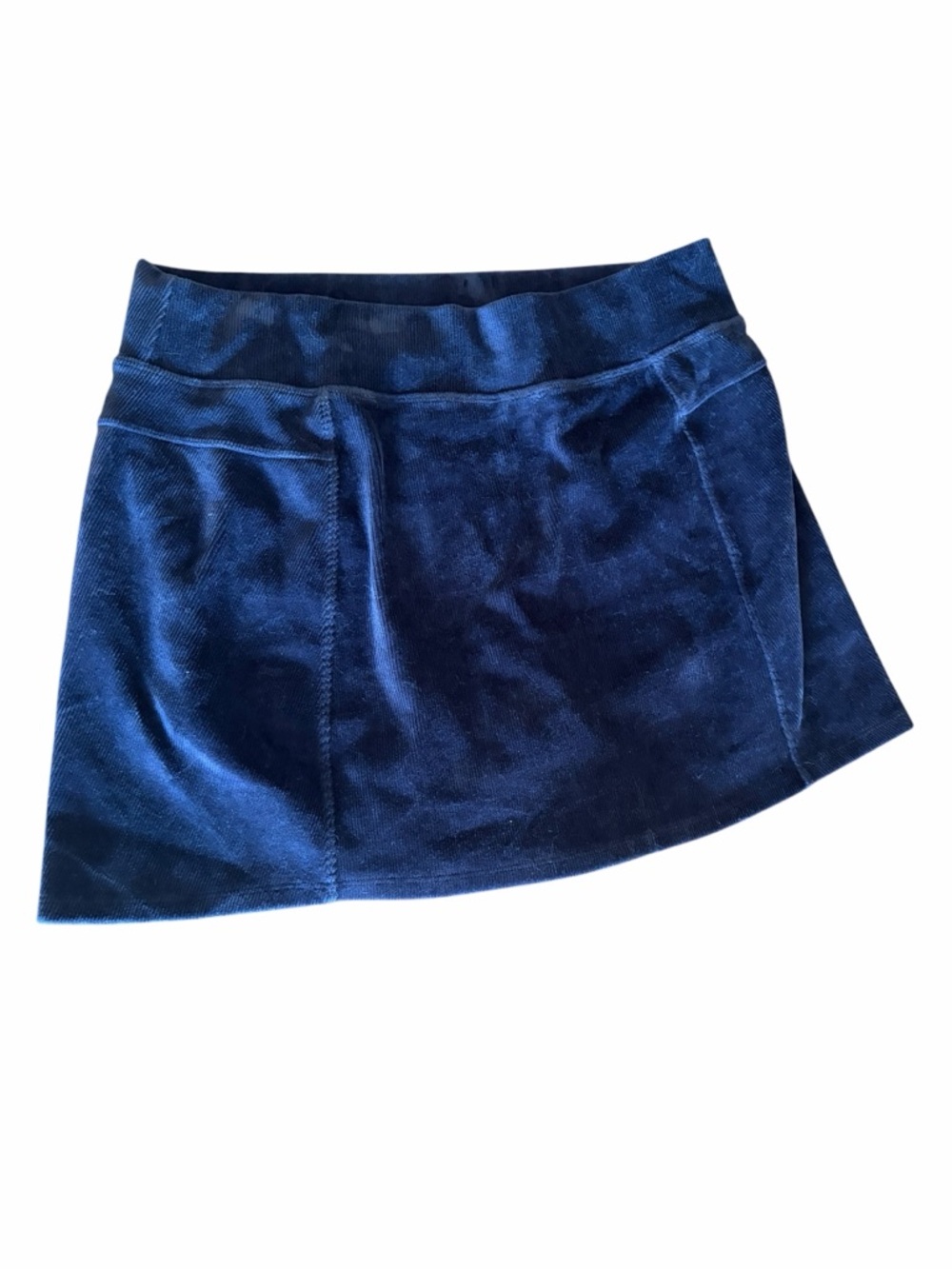 Aerie OFFLINE Navy Velour Skort – Size M